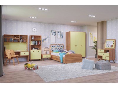 Детско модулно обзавеждане КОЛИБРИ (марино/жасмин)